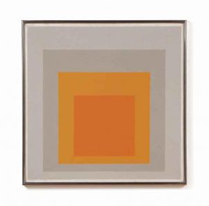 ALBERS Josef 1888-1976,Study for Homage to the Square,1958,Christie's GB 2014-11-04