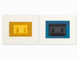 ALBERS Josef 1888-1976,Ten Variants,1967,Auctionata DE 2016-10-11