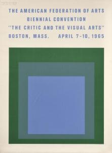 ALBERS Josef 1888-1976,The Critic and the Visual Arts,1967,Skinner US 2011-05-20