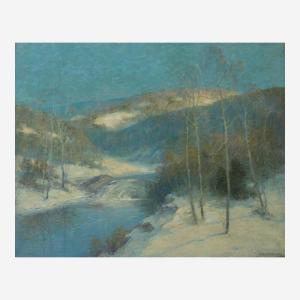 ALBERT Ernest 1857-1946,Winter Landscape,Freeman US 2023-06-06