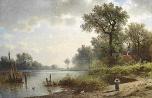 ALBERT Friedrich Wilhelm F 1822,Large Landscape,Palais Dorotheum AT 2013-09-17