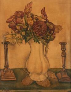 ALBERT Joseph 1886-1981,Bouquet de fleurs,1924,Horta BE 2015-11-16