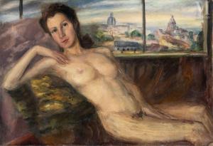 ALBERT LASARD Lou 1885-1969,Nu dans l\’atelier de l\’artiste,Millon & Associés FR 2025-04-24