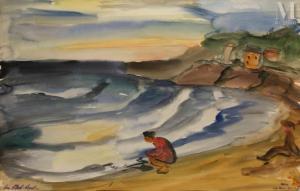 ALBERT LASARD Lou 1885-1969,Personnages sur la plage,Millon & Associ&eacute;s FR 2024-04-23