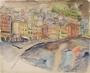 ALBERT LASARD Lou 1885-1969,St. Tropez,1935,Galerie Bassenge DE 2018-06-02