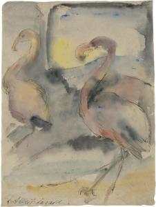 ALBERT LASARD Lou 1885-1969,Vogelstudien,Galerie Bassenge DE 2023-12-01