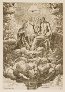 ALBERTI Cherubino 1553-1615,Incoronazione della Vergine,1572,Gonnelli IT 2012-06-14