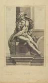 ALBERTI Cherubino 1553-1615,Sitzender männlicher Akt nach Michelangelo.,Karl & Faber DE 2007-11-30