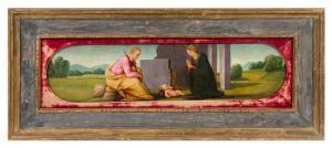 ALBERTINELLI Mariotto 1474-1515,The Nativity,1503,Hindman US 2018-04-18