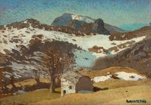 ALBERTINI Oreste 1887-1953,Monte Coltignone,1919,Finarte IT 2024-04-17