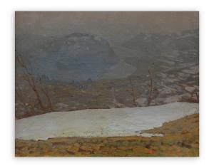 ALBERTINI Oreste 1887-1953,Senza Titolo (Lago di Lugano),1926,Borromeo Studio d'Arte IT 2023-09-25