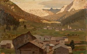 ALBERTINI Oreste 1887-1953,Val San Nicolò,1929,Finarte IT 2024-04-17