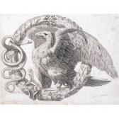 ALBERTOLLI Giacomo 1742-1839,AN ORNAMENTAL DESIGN WITH AN EAGLE AND A SNAKE WIT,Sotheby's 2006-01-25