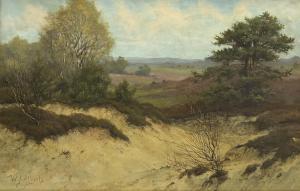 ALBERTS Willem Jacobus 1912-1990,Heathland Landscape,David Duggleby Limited GB 2022-07-02