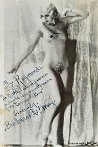 ALBIN GUILLOT Laure 1879-1962,publicity portrait of Barbara La May [A,Bellmans Fine Art Auctioneers 2018-12-12