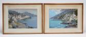 ALBINO Luca 1884-1952,Coastal Scenes in Summer,Hartleys Auctioneers and Valuers GB 2021-03-24