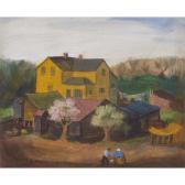 ALBINSON Ernest Dewey 1898-1971,Country Home,Clars Auction Gallery US 2023-08-11