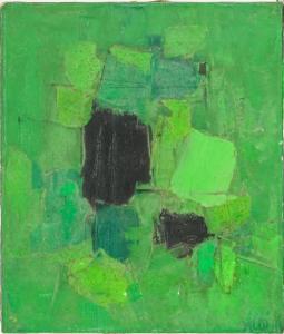 ALBIZU OLGA 1924-2005,Green No. 10,Weschler's US 2023-09-22