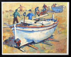 ALBORS Jordi 1900-1900,La barca blanca,Arce ES 2017-03-21