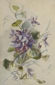 ALBOURG 1800-1900,Bouquet de roses,1900,Chevau-Legers Encheres Martin-Chausselat FR 2013-04-28