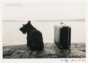 ALBRECHT Kristoffer 1961,Dog with Suitcase,1982,Skinner US 2020-09-24