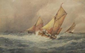 ALBRIDGE F.J,ships in stormy waters,Fieldings Auctioneers Limited GB 2011-11-26