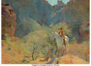 ALBRIGHT Adam Emory 1862-1957,In the Valley,1925,Heritage US 2023-11-21