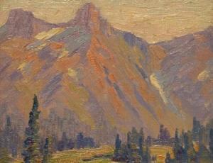 ALBRIGHT Henry James 1887-1951,Goat Mountain, Paradise Valley, California,William Doyle 2007-04-17