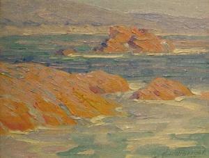 ALBRIGHT Henry James 1887-1951,The Sea at Laguna, California,William Doyle US 2007-04-17
