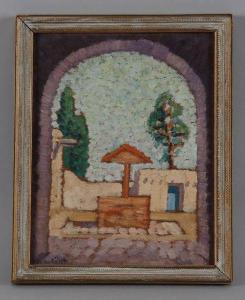 ALBRIGHT Lloyd 1896-1950,A Taos Doorway,1931,Dallas Auction US 2009-10-24