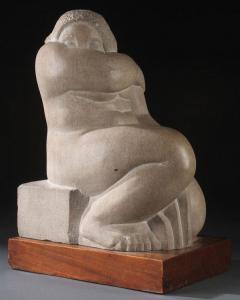 ALBRIZIO Humbert 1901-1970,Seated Nude No. 1,1937,Jackson's US 2014-06-03