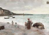 ALCAZAR TEJEDOR José 1850-1907,A grey day in Capri - Marina Grande,1887,Christie's GB 2003-03-20