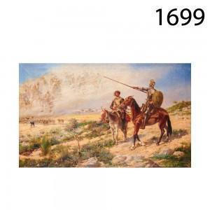 ALCAZAR Y RUIZ Manuel 1858-1914,La visión de Don Quijote tomando como poderoso ej,1905,Lamas Bolaño 2017-02-08