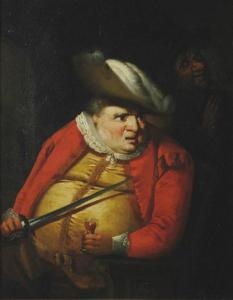 ALCOCK Edward 1740-1790,Fatstaff,1774,Christie's GB 2007-01-10