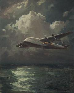ALCOTT John C 1888-1973,Imperial Flying Boat at Rose Bay,Menzies Art Brands AU 2009-06-24
