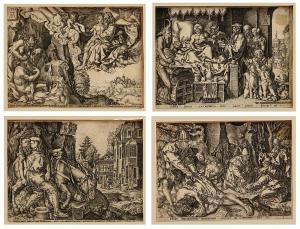 ALDEGREVER Heinrich 1502-1561,Homo Descendens Iervsolima,1554,Meeting Art IT 2024-02-24