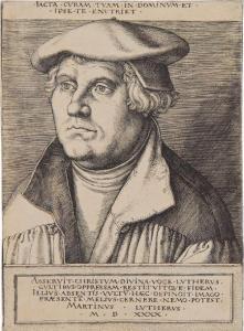 ALDEGREVER Heinrich 1502-1561,Portrait de Martin Luther,1540,Beaussant-Lefèvre FR 2019-04-05