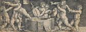 ALDEGREVER Heinrich 1502-1561,Putti che giocano presso una fontana,Palais Dorotheum AT 2007-10-17