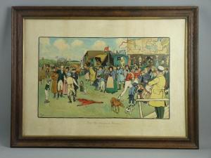 ALDIN Cecil 1870-1935,'The Bluemarket Races,1902,Rogers Jones & Co GB 2017-05-23