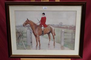 ALDIN Cecil 1870-1935,Lord Annaly, Master of the Pytchley on his hunter,Reeman Dansie GB 2017-04-25