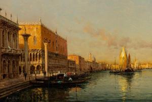 ALDINE Marc 1870-1956,The Doge's Palace, Venice,William Doyle US 2024-04-16