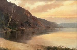ALDIS Albert Edward 1869-1921,Lake Waikaremoana,1896,International Art Centre NZ 2023-10-24