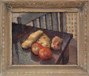 ALDIS Edwin 1800-1800,Potatoes and Tomatoes,1908,Clars Auction Gallery US 2009-04-04