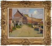 ALDRICH George Ames 1872-1941,Dry Dock,Brunk Auctions US 2018-11-17
