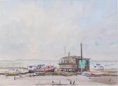 ALDRIDGE Winton 1906-1997,Felixstowe ferry,1979,Lacy Scott & Knight GB 2014-12-13