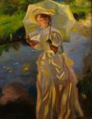 ALDRIGE raymond,After John Singer Sergeant, Lady with parasol,Dickins GB 2008-09-20