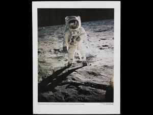 Aldrin Buzz 1930,"VISOR" NASA APOLLO XI PHOTO LITHOGRAPH,William J. Jenack US 2018-05-06