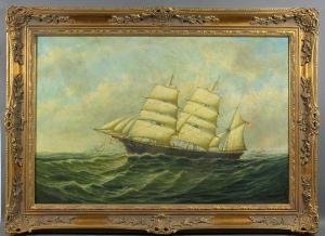 ALDRO D 1900-1900,portrait of a clipper ship,Kaminski & Co. US 2008-12-28