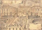 ALDROVANDINI Pompeo 1677-1735,The Cordonata and Piazza del Campidoglio,Christie's GB 2006-01-24