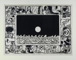 ALECHINSKY Pierre 1927,Soleil cou coupè (versione D),1970,Galleria Pananti Casa d'Aste IT 2014-12-13